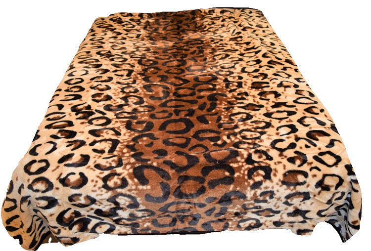 Cheetah 5 lb Korean Mink Style Blanket – Queen