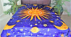 Sun, Moon & Stars 5 lb Korean Mink Style Blanket – Queen