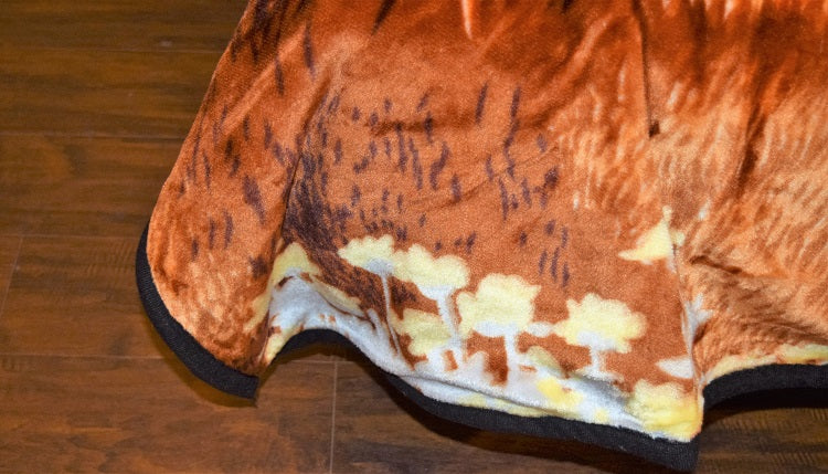 Lion 5 lb Korean Mink Style Blanket – Queen