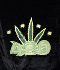 Cannabis Leaf 420 5 lb Korean Mink Style Blanket – Queen