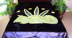 Cannabis Leaf 420 5 lb Korean Mink Style Blanket – Queen
