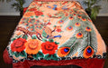 Oriental Peacock 5 lb Korean Mink Style Blanket – Queen