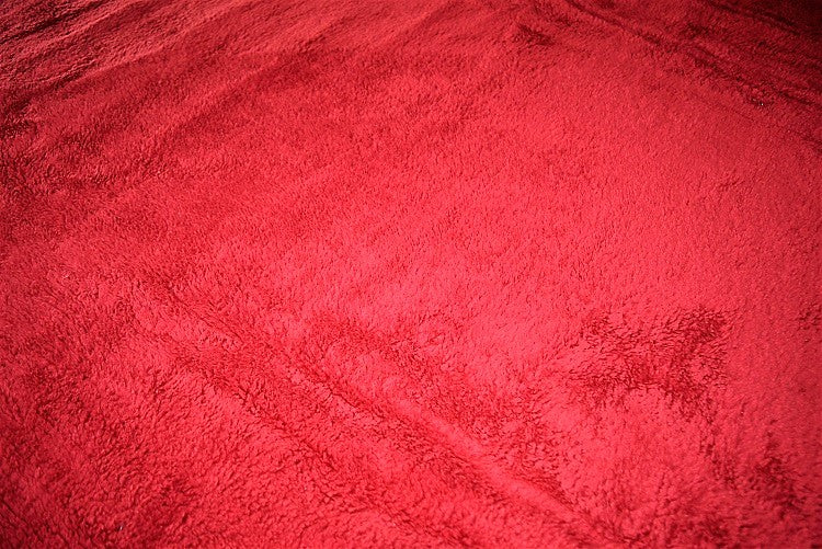 Red Roses Floral 12+ lb Reversible Korean Mink Style Borrego Blanket Set with 2 Pillowcases – King