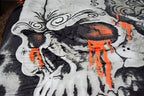 Skull & Skeleton Tattoo 5 lb Korean Mink Style Blanket – Queen
