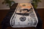 $100 Bill 5 lb Korean Mink Style Blanket – Queen