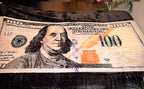 $100 Bill 5 lb Korean Mink Style Blanket – Queen