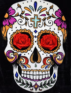 Sugar Skull 5 lb Korean Mink Style Blanket – Queen