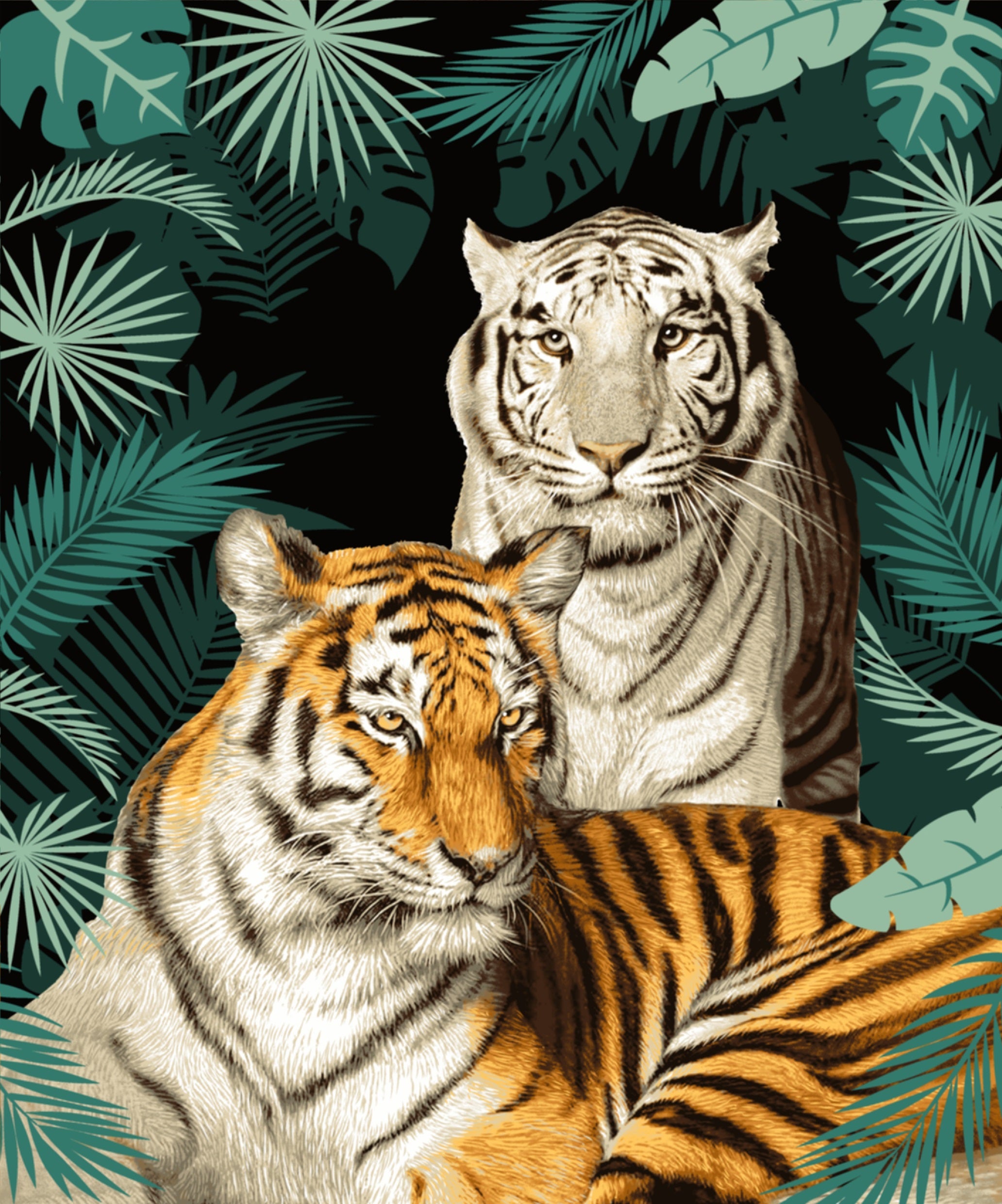 NEW Tigers 5 lb Korean Mink Style Blanket – Queen