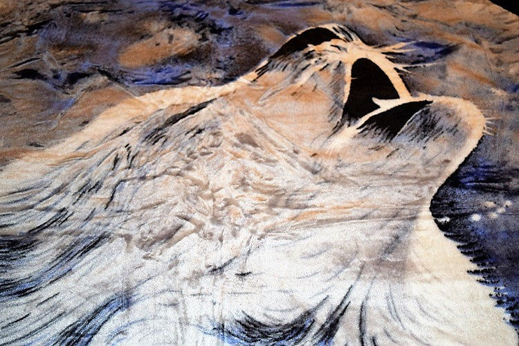Howling Wolf & Full Moon 5 lb Korean Mink Style Blanket – Queen