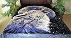 Howling Wolf & Full Moon 5 lb Korean Mink Style Blanket – Queen